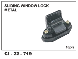 Sliding Window Lock Metal Tata - Metal Alloy , Warranty Included