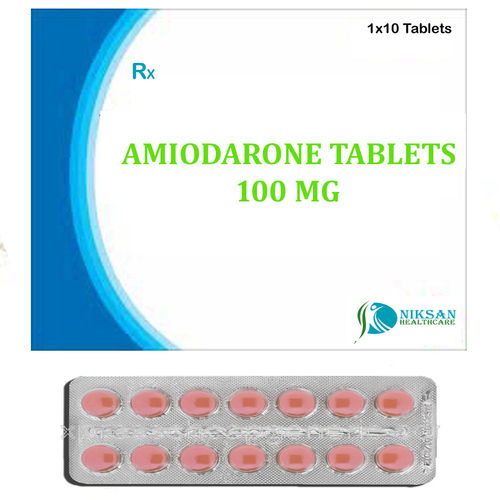 Amiodarone 100 Mg Tablets General Medicines