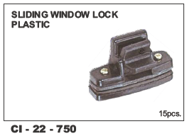 Sliding Window Lock Plastic Tata - Durable Plastic Material, Sleek Design | Warranty Included for Enhanced Reliability