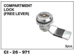 Compartment Lock(Free Lever) Warranty: Yes