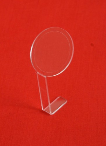 Acrylic Price & Name Display Stand - High Quality Imported Acrylic, Customized Shape & Size | Superior Weather Resistance, Perfect Finishing, Optical Clarity