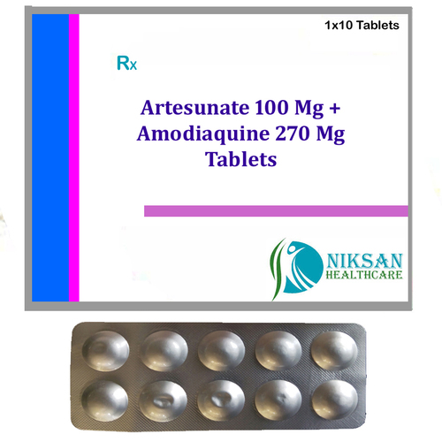 Artesunate 100 Mg Amodiaquine 270 Mg Tablets General Medicines