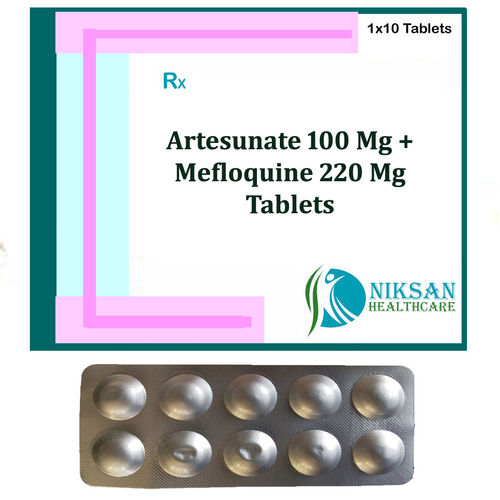 Artesunate 100 Mg Mefloquine 220 Mg Tablets General Medicines