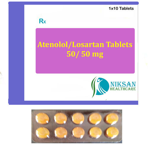 Atenolol 50Mg Lostartan 50 Mg Tablets General Medicines