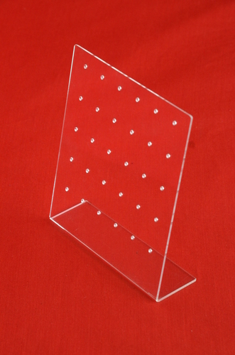 Acrylic Display Stand - High Clarity Imported Acrylic Customizable Size and Shape Perfect for Showcasing Jewelry and Studs