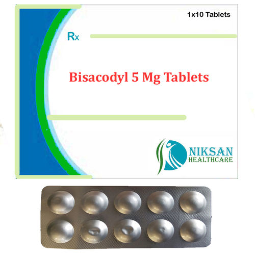 Bisacodyl 5 Mg Tablets General Medicines