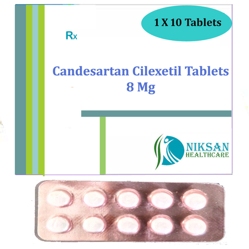 Candesartan Cilexetil 8 Mg Tablets General Medicines