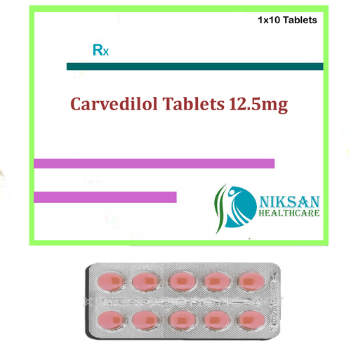 Carvedilol 12.5 Mg Tablets