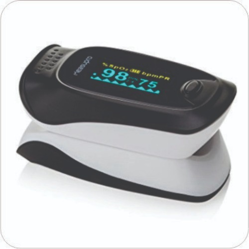 Pulse Oximeter - Color: Black And Gray