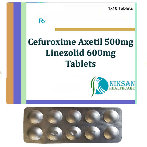 Cefuroxime Axetil 500Mg Linezolid 600Mg Tablets General Medicines