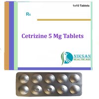 Cetrizine 5 Mg Tablets General Medicines