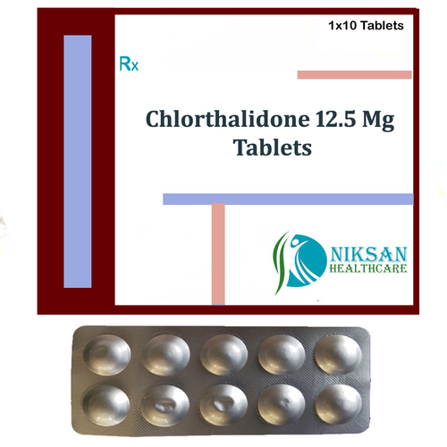 Chlorthalidone 12.5 Mg Tablets General Medicines