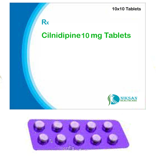 Cilnidipine 10 Mg Tablets