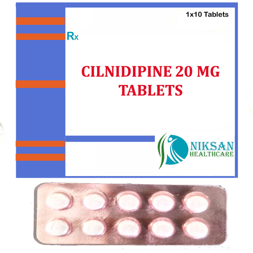 Cilnidipine 20 Mg Tablets General Medicines