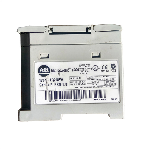Model No-1761-L32BWA PLC Allen Bradley Micrologix 1000