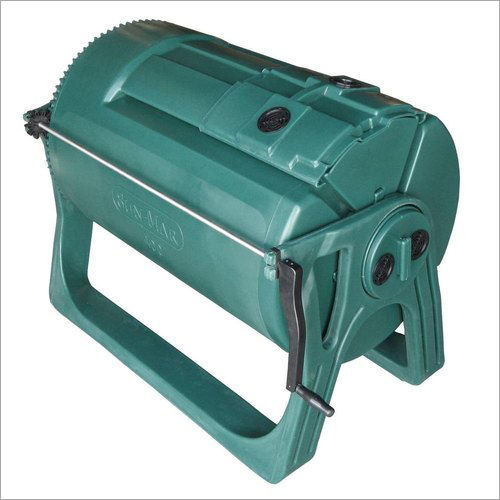 Green Mild Steel Compost Tumbler