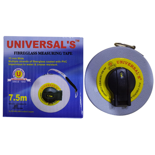 Fibreglass Measuring Tape 7.5M (Model - Regular) - Length: 7.5 Meter (M)