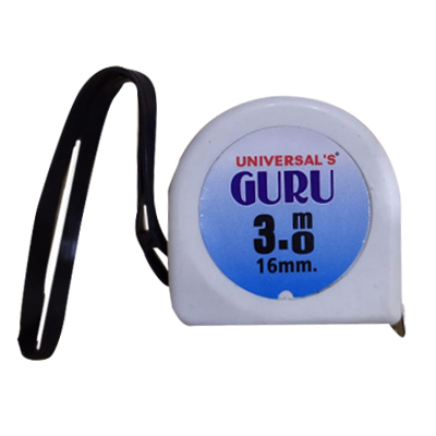 Steel Tape 3M 16Mm (Model - Rudra) - Length: 3 Meter (M)