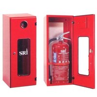 Fire Extinguisher Box - Pvc/fiber | 2-3 Kg, Red Color, 1 Year Warranty, Industrial Application