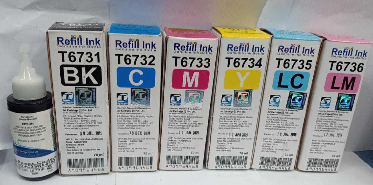 Aqua Jet Inks for Epson Printer