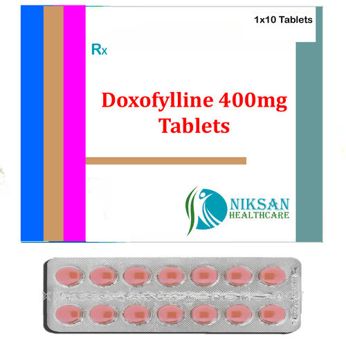 Doxofylline 400mg Tablets General Medicines