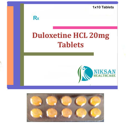 Duloxetine Hcl 20Mg Tablets General Medicines