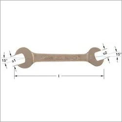 Ampco Non Sparking Double Open End Wrench