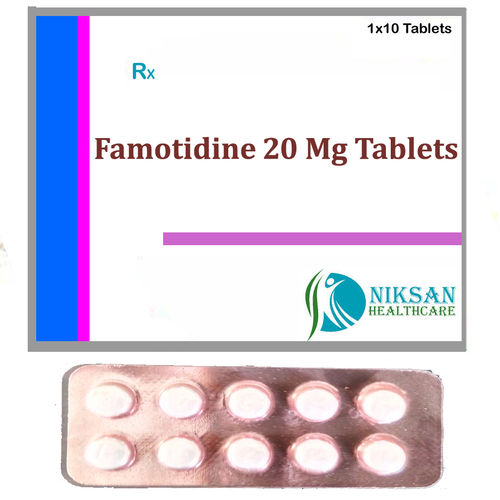 Famotidine 20 Mg Tablets General Medicines