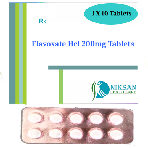 Flavoxate Hcl 200Mg Tablets