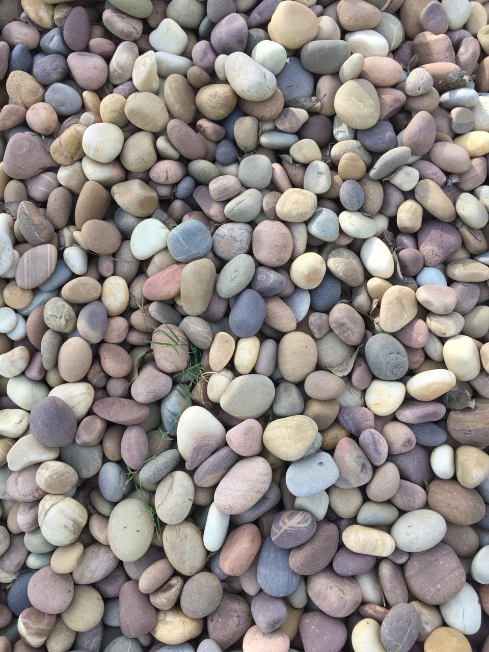 naturals stone special coting polish Multicolour High Polished Pebble Stone for decoration used