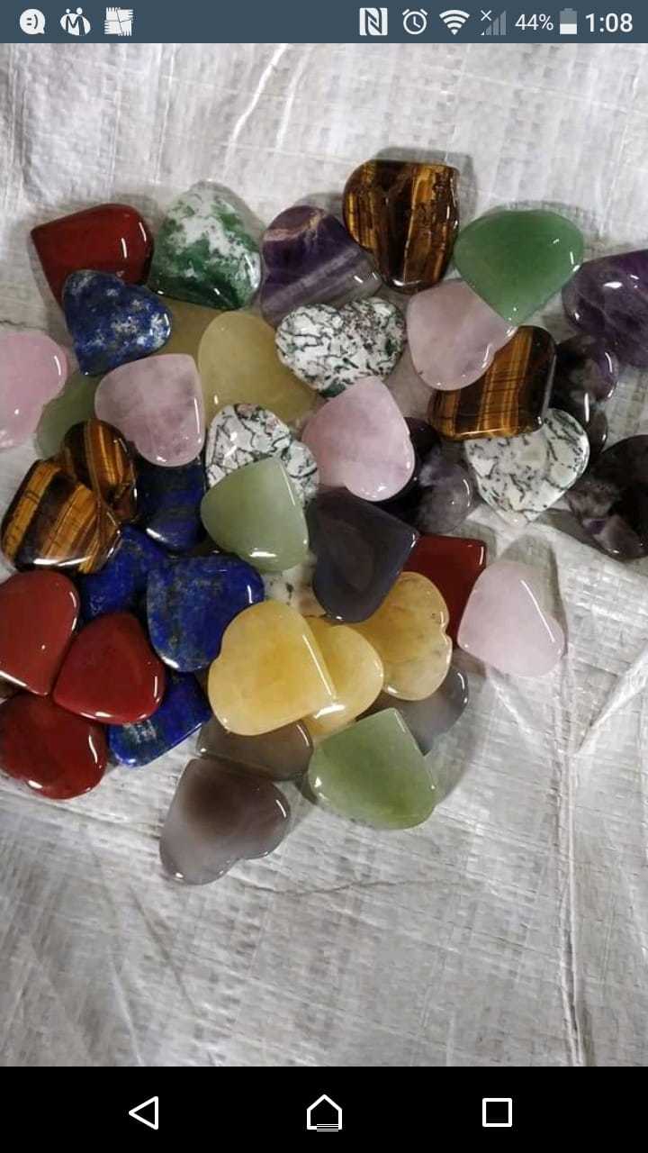 Multicolour High Polished Pebble Stone