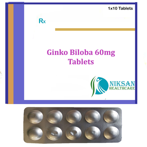 Ginko Biloba 60Mg Tablets