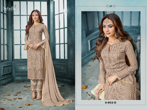 Beige Salwar Suit