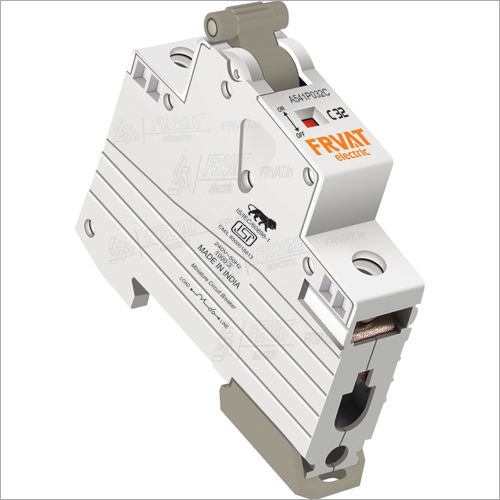 White & Gray Single Pole Mcb Switch