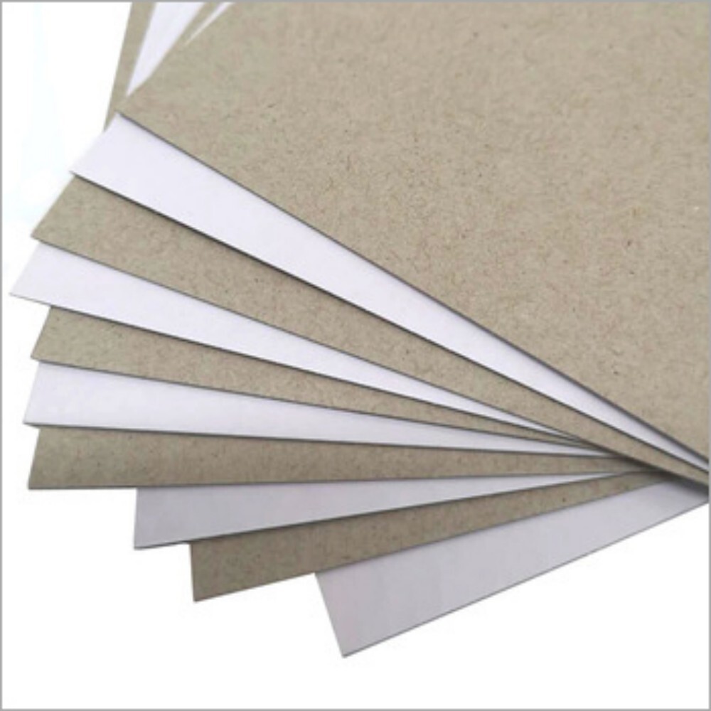 Plain Duplex Board - Color: White