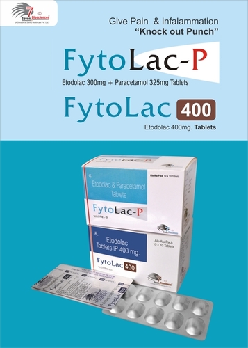 Etodolac 300Mg + Paracetamaol 325Mg Tablets Specific Drug