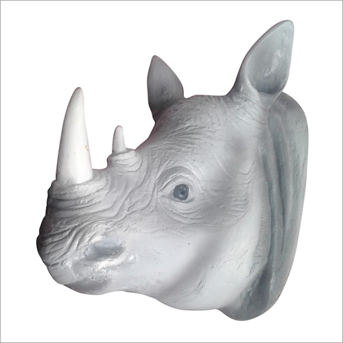 Rhino Face Wall Hanging Decor