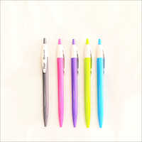 Retractable Plastic Body Pen - Plastic, Standard Size, Available In All Colors | Good Quality For Office Use