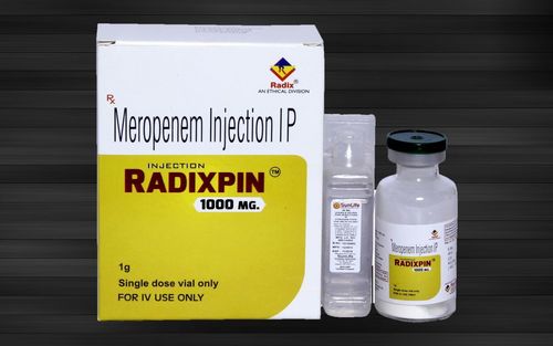 Meropenem 1000 mg & 250 mg