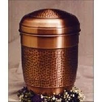 Hand Praying Brass Metal Cremation Urns