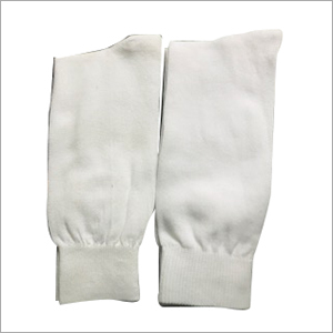 No Fade White Full Length Socks