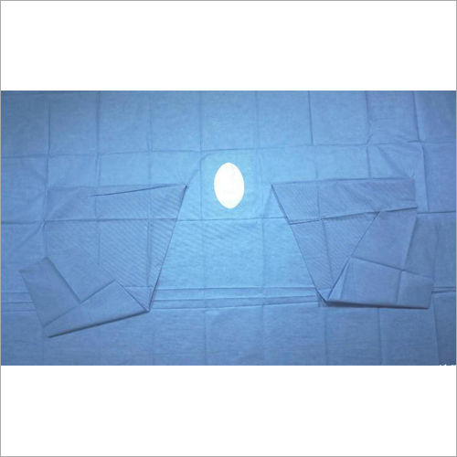 Blue Gynaecology Drape