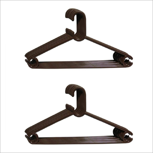 Brown Plastic Cloth Hanger