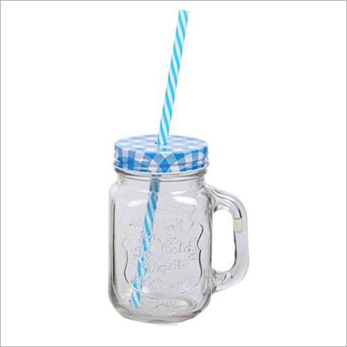 Mason Jar - Glass Material, Standard Size | Smooth Texture, Thick Base, Trendy Design