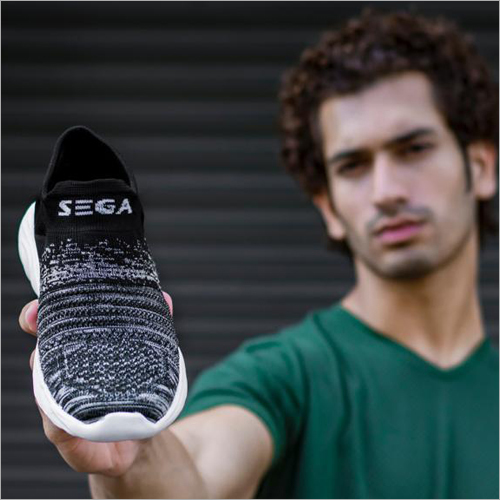 Mens Slip On Sports Shoes - Mesh and Synthetic Leather Upper, EVA Outsole | Available in Various Colors, Washable, All Sizes, Suitable for All Seasons