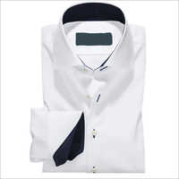 Cotton Plain White Shirt