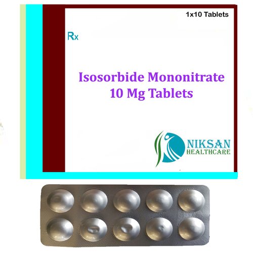 Isosorbide Mononitrate 10 Mg Tablets General Medicines