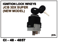 Ignition Lock W/keys Jcb 3dx - Durable Alloy Material | Warranty Included, Enhanced Security Mechanism