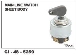 Main Line Switch Sheet Body