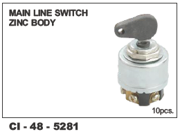 Main Line Switch Zink Body